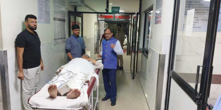 बिग ब्रेकिंग: राज्यसभा सांसद दुष्यंत गौतम सड़क हादसे में घायल, रीढ़ की हड्डी में लगी चोट..