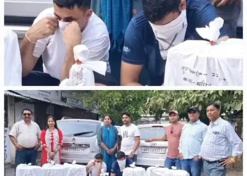 गजब कारनामा: हरियाणा ब्रांड की शराब पर फर्जी चिट चिपका कर, कर रहे थे तस्करी, 14 पेटी शराब सीज़..