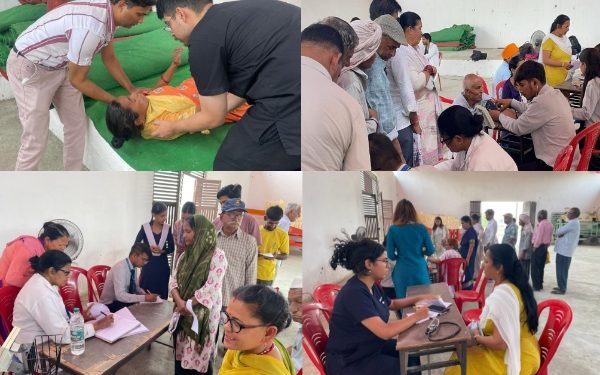 हैल्थ न्यूज़: हिमालयन अस्पताल जौलीग्रांट ने लगाया निशुल्क स्वास्थ्य शिविर, 142 रोगियों ने लिया परामर्श