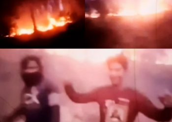 वायरल वीडियो: दुस्साहस पहाड़ों के जंगलों को भस्म करने का वीडियो वायरल, देखें वीडियो