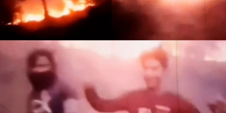 वायरल वीडियो: दुस्साहस पहाड़ों के जंगलों को भस्म करने का वीडियो वायरल, देखें वीडियो