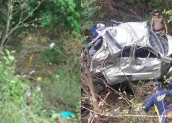 दुखद: यहां सड़क हादसे में, नर्सिंग ऑफिसर उनके पति बेटी की दर्दनाक मौत..