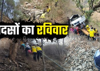 हादसों का रविवार: आज अलग अलग हादसों में 5 लोगों की मौत,17 घायल, हादसों से भरा रहा रविवार..