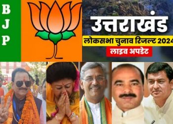 बिग ब्रेकिंग: उत्तराखंड में भाजपा ने लगाई पांचों सीटों पर हैट्रिक, मतगणना पूरी, रिजल्ट की घोषणा शेष..