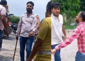 वीडियो: लुटेरों को पकड़ने उत्तराखंड पहुंची दिल्ली पुलिस पर हमला, देखें वीडियो….