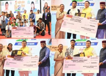 बड़ी खबर: मुख्यमंत्री धामी ने पेरिस ओलंपिक से लौटे खिलाड़ियों को किया सम्मानित