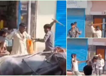 बड़ी खबर: मामूली बात को लेकर दो पक्षों में चौराहे पर मारपीट