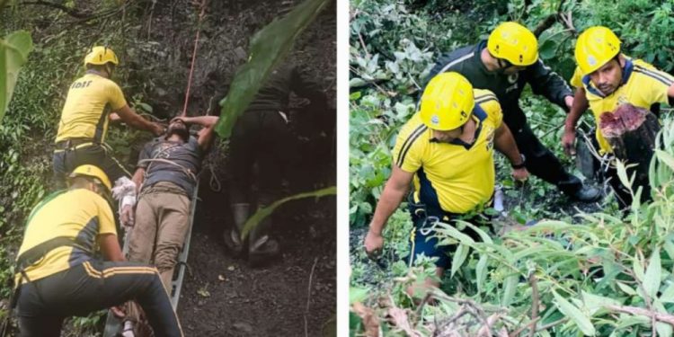 दुखद: अनियंत्रित होकर वाहन दुर्घटनाग्रस्त, 2 की मौत