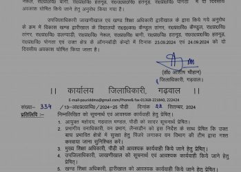 बड़ी ख़बर: बाघ के दहशत के कारण इस जिले मे यहाँ 2 दिन बंद रहेंगे स्कूल, जिलाधिकारी ने दिए आदेश