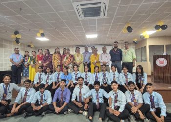 मानविकी एवं सामाजिक विज्ञान संकाय में स्टूडेंट काऊंसिल का बैज अलंकरण समारोह