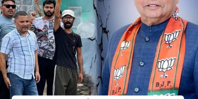 मेरे और मेरे साथी ग्रामीणों पर राजनीति के आरोप ना लगाएं विधायक भगत,कहा ध्यान रहें जिद में आएं तो पीढ़ीयां नहीं कर पाएंगी गांव में राजनीति