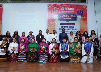 एसजीआरआरयू में हरियाणवी, राजस्थानी, पंजाबी और गढ़वाली-कुमाऊंनी संगीत की मची धूम