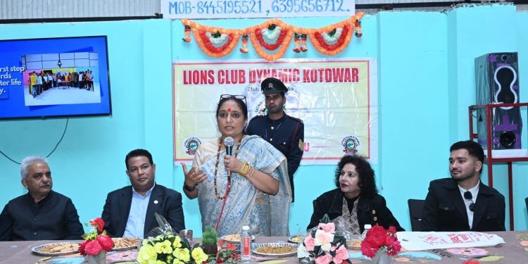 नशा एक बीमारी है जिससे लड़ कर अपनी जीवन को सुंदर बनाया जा सकता है: ऋतु खण्डूडी भूषण