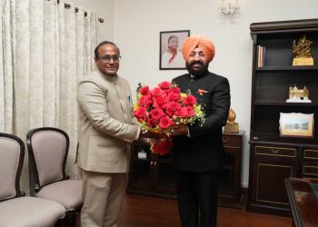 Big breaking :-मुख्य निर्वाचन अधिकारी ने आज राजभवन में राज्यपाल से की मुलाक़ात