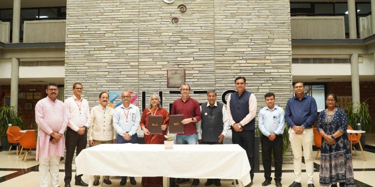 श्री गुरु राम राय यूनिवर्सिटी और यूनिवर्सिटी ऑफ पेट्रोलियम ने एमओयू किया साइन