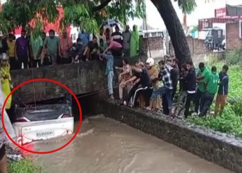 हल्द्वानी में दर्दनाक हादसा, उफनती नहर में गिरी कार, बच्चे समेत 4 लोगों की मौत, 3 घायल