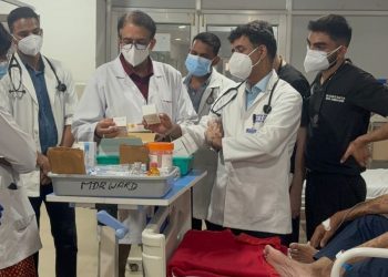 श्री महंत इन्दिरेश अस्पताल में बीपीएएलएम (बीपालएम) रेजिमन दवा से टी.बी. का उपचार शुरू