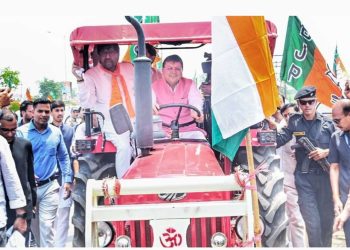 जहां पसीना बहता है, वहीं भविष्य बनता है: लिब्बरहेड़ी में सीएम धामी का कर्मयोगी अवतार