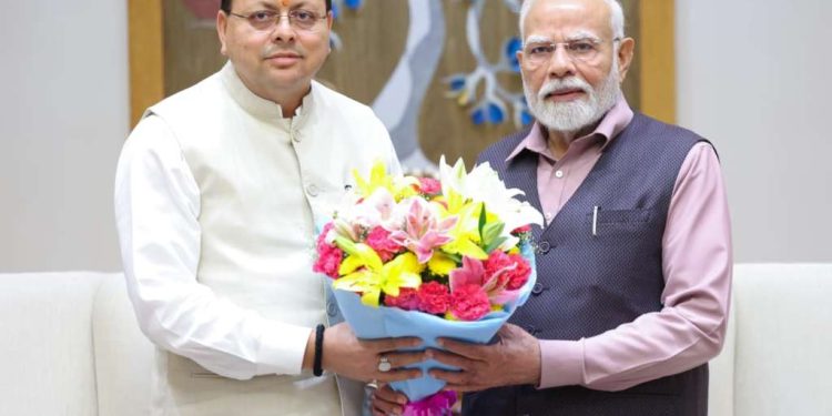 राजजात से महाकुंभ तक, उत्तराखण्ड की योजनाओं पर पीएम से मिले मुख्यमंत्री धामी