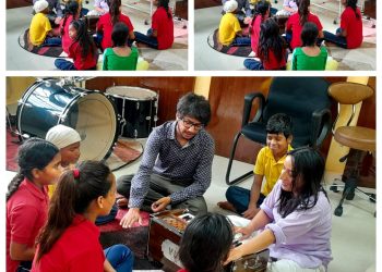 कूड़े, कटौरे से कलम की ओर लौटा बचपन;  आखर ज्ञान से कम्प्यूटर; संगीत; योग तक