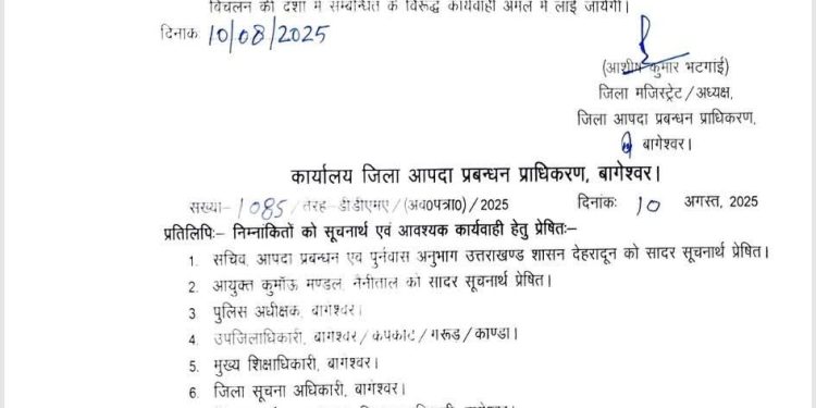 बिग ब्रेकिंग: भारी बारिश के चलते कल इस जिले में सभी स्कूल रहेंगे बंद