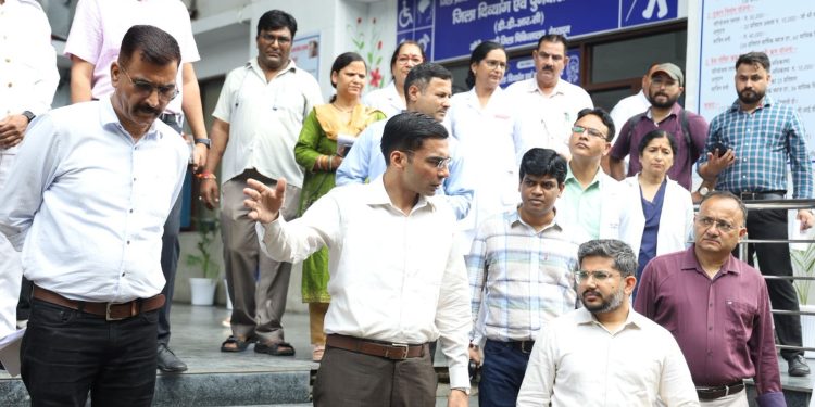 राज्य का पहला आधुनिक दिव्यांग पुनर्वास अपने जिला चिकित्सालय के गांधी शताब्दी में स्थापित