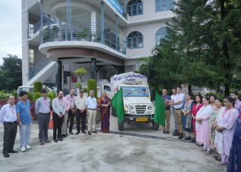 श्री गुरु राम राय विश्वविद्यालय ने थराली चमोली आपदा पीडितों के लिए भेजी राहत सामग्री