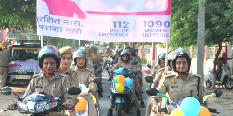 मिशन शक्ति 5.0 के तहत  महिलाओं ने निकाली जागरुकता रैली