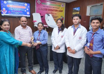 एसजीआरआर विश्वविद्यालय में विश्व फार्मासिस्ट दिवस पर प्रेरक संदेश और रक्तदान का आयोजन