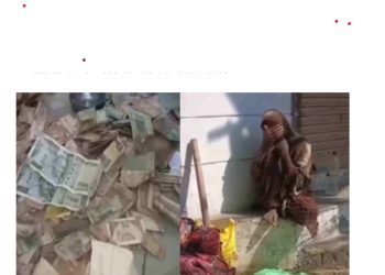 थैले से निकले नोटों के बंडल और सिक्कों का ढेर, देखने वालों की आंखें फटी की फटी रह गईं!