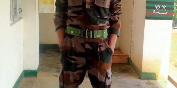 जम्मू-कश्मीर बारामूला में क्रॉस फायरिंग के दौरान कोटद्वार के सूरज सिंह नेगी शहीद