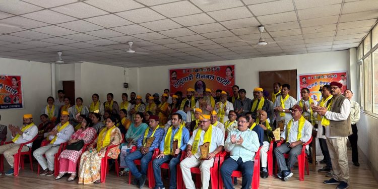 रीजनल पार्टी ने किया पंचायत प्रतिनिधियों का सम्मान।