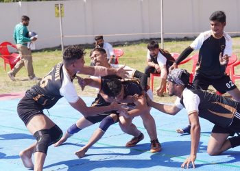 एसजीआरआरयू खेलोत्सव 200 मीटर में पारस और प्राची अव्वल