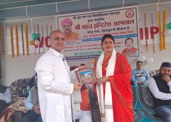 श्री महंत इन्दिरेश अस्पताल के निःशुल्क स्वास्थ्य शिविर का 2100 मरीजों ने उठाया लाभ