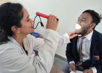 श्री महंत इन्दिरेश अस्पताल के निःशुल्क  स्वास्थ्य शिविर का 2104 मरीजों ने उठाया लाभ