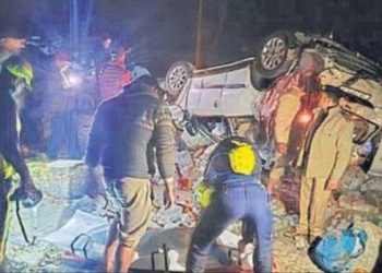 सड़क हादसे की तस्वीर