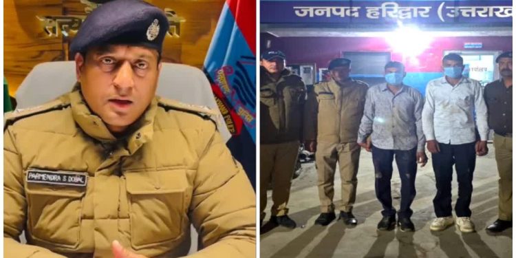 लक्सर फ्लाईओवर फायरिंग केस: पुलिस लापरवाही पर गिरी गाज, तीन पुलिसकर्मी सस्पेंड, दो बदमाश गिरफ्तार