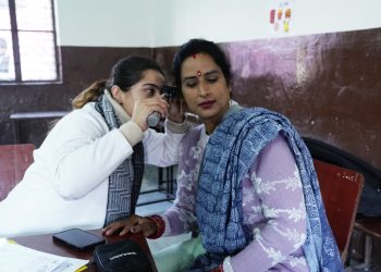 श्री महंत इन्दिरेश अस्पताल के निःशुल्क  स्वास्थ्य शिविर का 1226 मरीजों ने उठाया लाभ