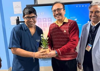 श्री महंत इन्दिरेश अस्पताल में रही वैश्विक  इंटरवेंशनल रेडियोलॉजी (आईआर) दिवस की धूम