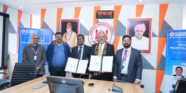 एसजीआरआर विश्वविद्यालय में वैश्विक अनुसंधान अनुदान पर अन्तर्राष्ट्रीय कार्यशाला में विशेषज्ञों ने दिखाई वैश्विक तस्वीर