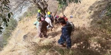 घास काटने गई महिला की पहाड़ी से गिरकर मौत, परिवार में पसरा मातम