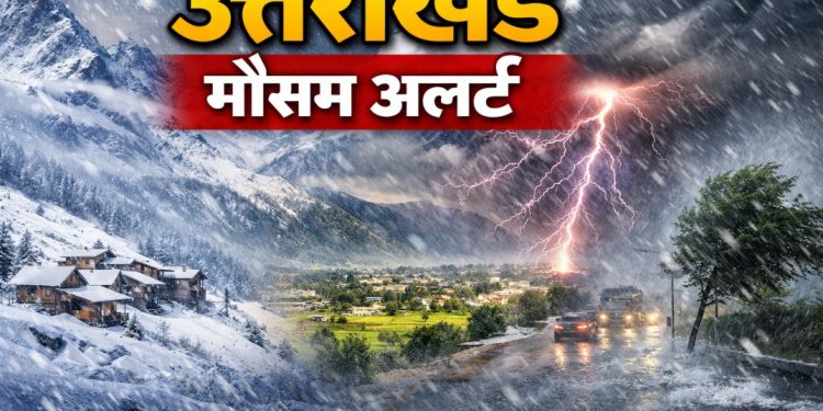 उत्तराखंड मौसम अलर्ट: 30 मार्च 2026 को 5 जिलों में ऑरेंज अलर्ट, आने वाले 4 दिनों में कैसा रहेगा मौसम