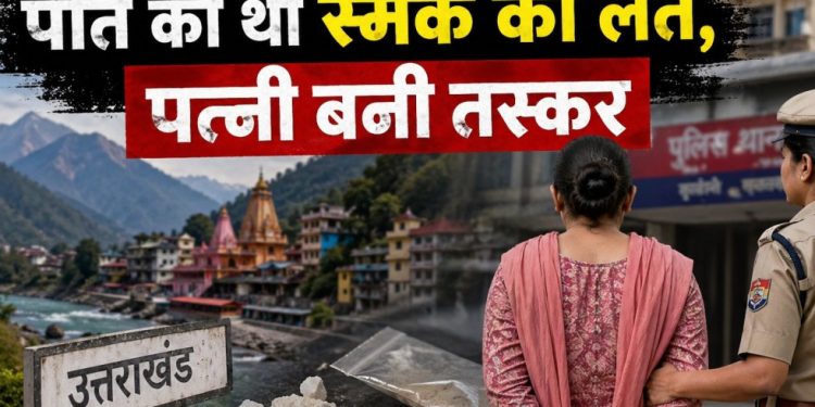 उत्तराखंड में यहां पति को थी स्मैक की लत, पत्नी बनी तस्कर