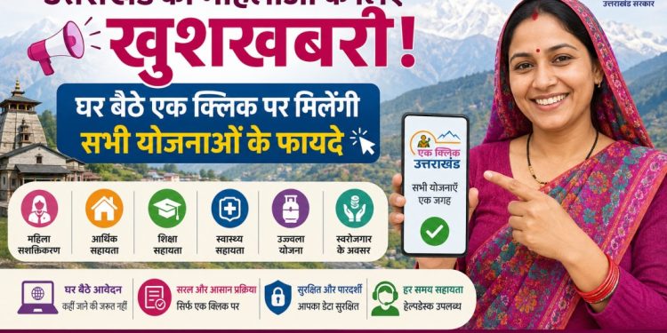 “उत्तराखंड की महिलाओं के लिए खुशखबरी! घर बैठे एक क्लिक पर मिलेंगी सभी योजनाओं के फायदे”