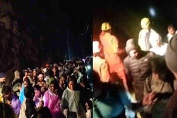 केदारनाथ यात्रा में सनसनीखेज घटना! भारी बारिश में तीन जगह भूस्खलन, 30 मिनट में प्रशासन ने खोला मार्ग