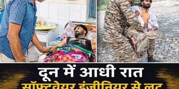 देहरादून में ऑफिस से लौट रहे युवक को अपहरण कर दो बदमाशों ने की लूट पाट, फिर पुल से फेंक दिया नीचे