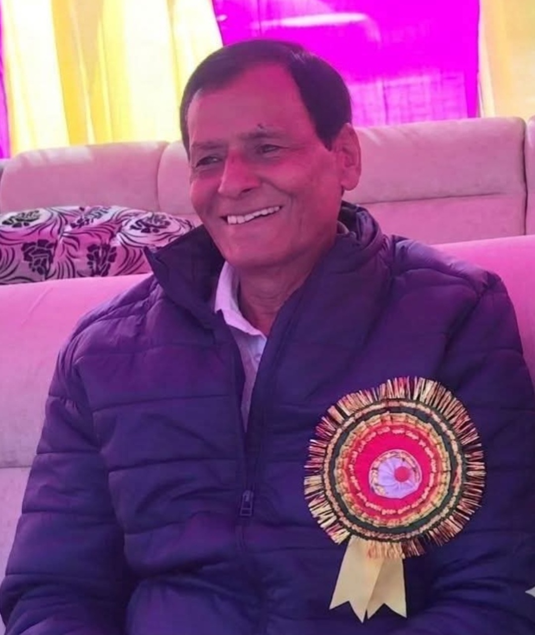 मुनस्यारी के पूर्व ब्लॉक प्रमुखकुंदन सिंह बथ्याल फाइल फोटो
