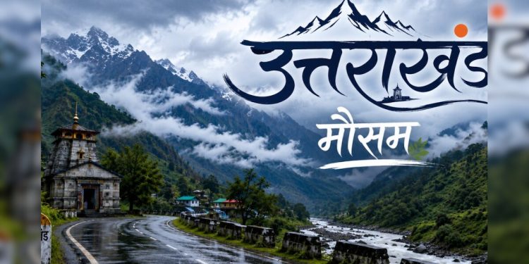 उत्तराखंड मौसम अपडेट: पर्वतीय जिलों में बारिश, मैदानों में बढ़ेगी गर्मी