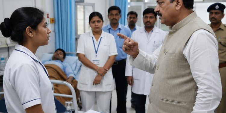 मरीज का हाल पूछने पर मिला जवाब—’थाने से बोल रहा हूं’, भड़के विधायक पहुंचे अस्पताल