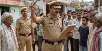 भूमि धोखाधड़ी में फरार चल रहे कांग्रेस नेता और  उसका बेटा, पुलिस ने लिया एक्शन, देखें क्या है मामला